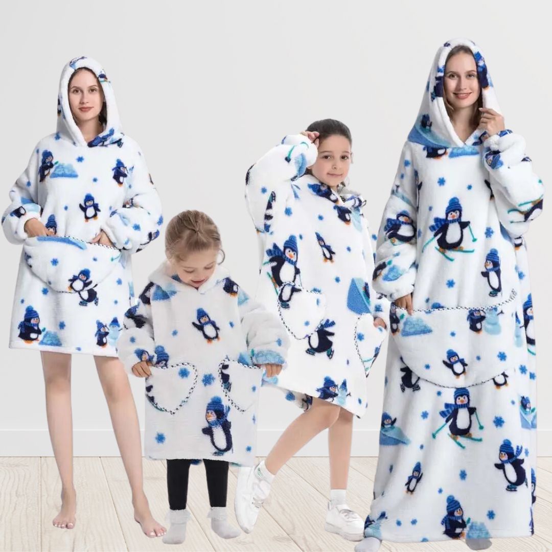 pledas džemperis pingvinai