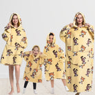 šiltas pledas džemperis vaikams